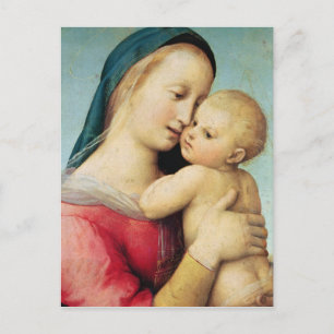Cartão Postal Detalhe da Madonna "Tempi", 1508