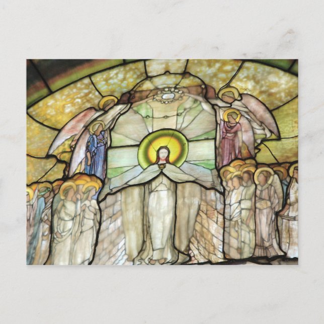 Cartão Postal Detalhe de "O Voo das Almas" (Frente)