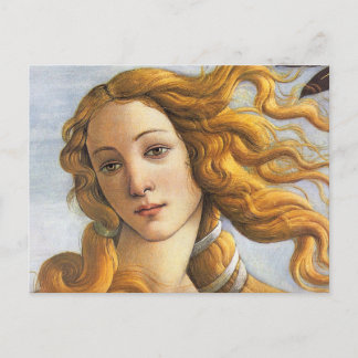 Cartão Postal Detalhe de Vênus, Botticelli