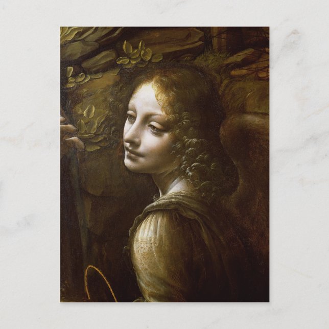 Cartão Postal Detalhe do Anjo, da Virgem do (Frente)