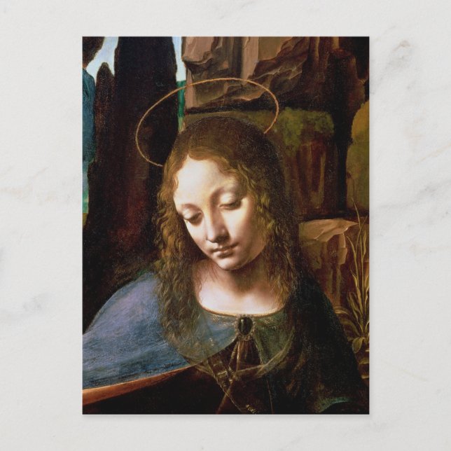 Cartão Postal Detalhe do Chefe da Virgem (Frente)