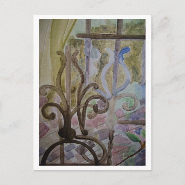 Cartão Postal Detalhes da janela Filas (Frente)