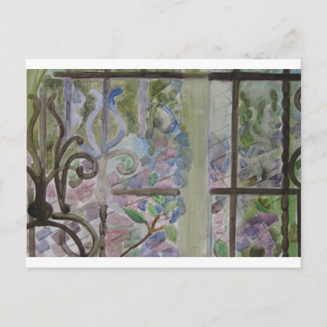 Cartão Postal Detalhes da janela Filas (Frente)