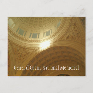 Cartão Postal Detalhes do teto, Memorial do General Grant Mausol