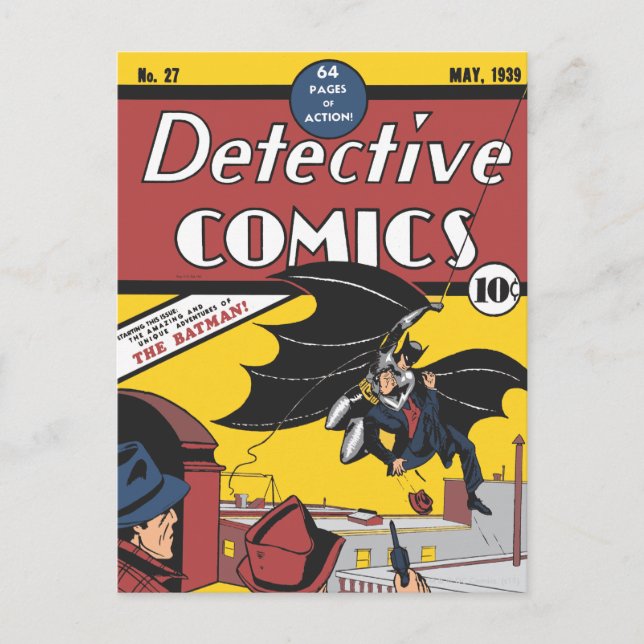 Cartão Postal Detective Comics #27 (Frente)
