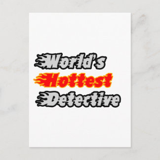 Cartão Postal Detetive Mais Quente do Mundo