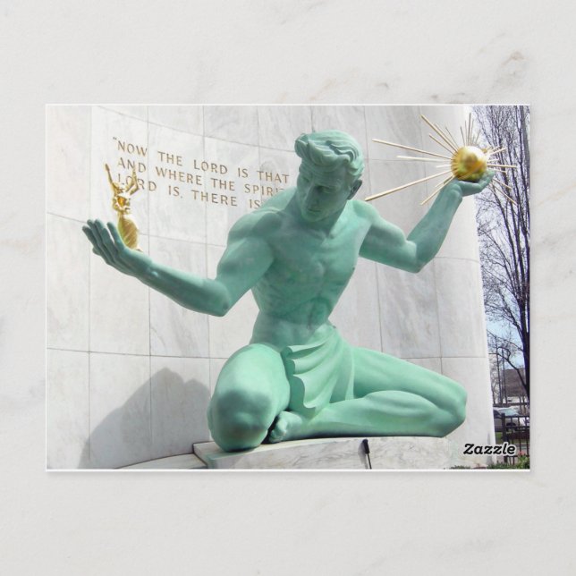 Cartão Postal Detroit (Verso)