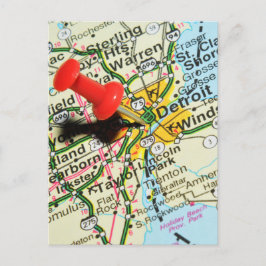 Cartão Postal Detroit