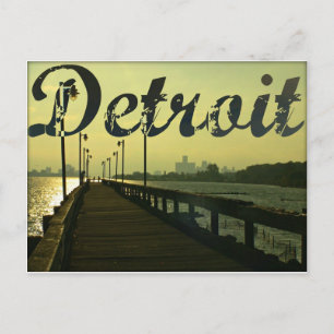 Cartão Postal Detroit