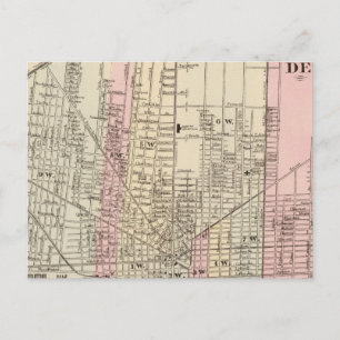 Cartão Postal Detroit