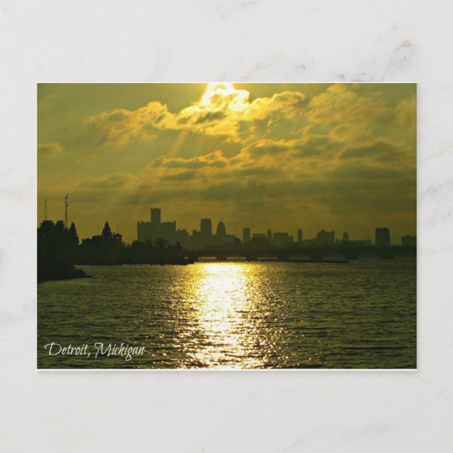 Cartão postal Detroit (Frente)
