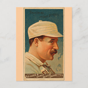 Cartão Postal Detroit Wolverines, 1888, Vintage Baseball Card