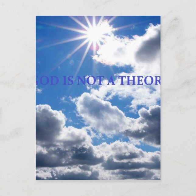 CARTÃO POSTAL DEUS (Frente)