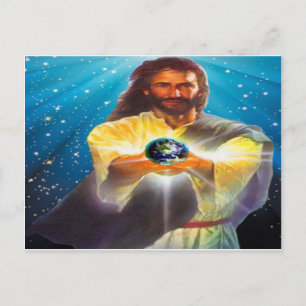 Cartão Postal Deus Abençoe o Mundo
