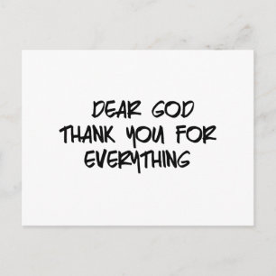 CARTÃO POSTAL DEUS AMADO OBRIGADO POR TUDO