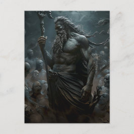 Cartão Postal Deus e monstros - Poseidon