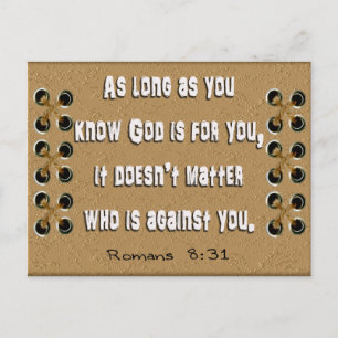 Cartão Postal Deus por você