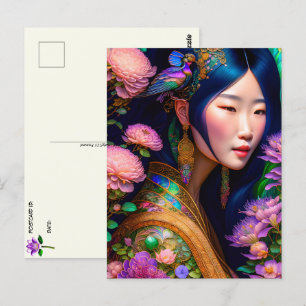 Cartão Postal Deusa Asiática, Pós-Travessia