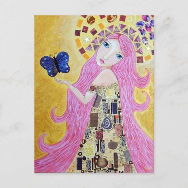 Cartão Postal Deusa da Liberdade (Frente)