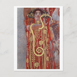 Cartão Postal Deusa da Saúde, Higieia (Salus), Gustav Klimt