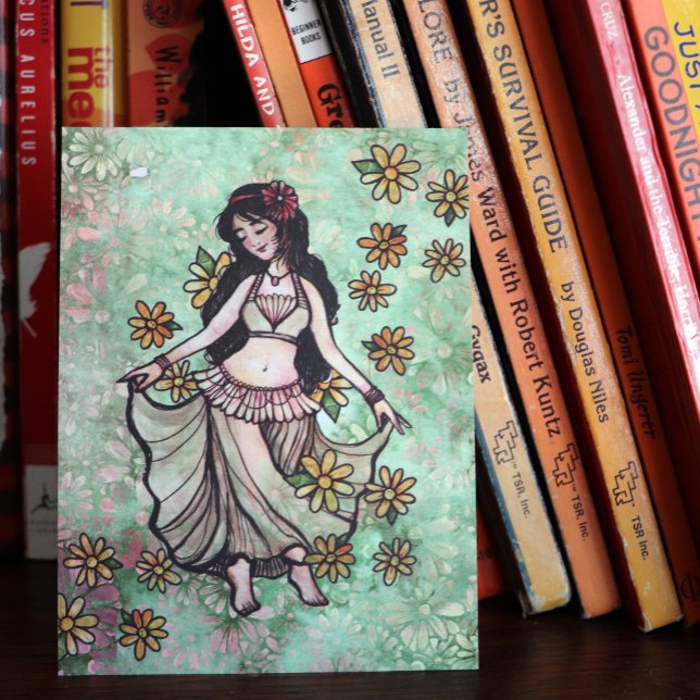 Cartão Postal Deusa Dançarina de Belly                           (Criador carregado)