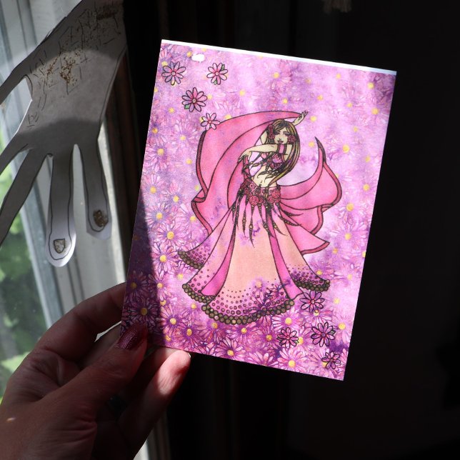 Cartão Postal Deusa Dançarina de Belly                           (Criador carregado)