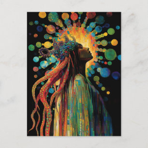 Cartão Postal Deusa do Mar