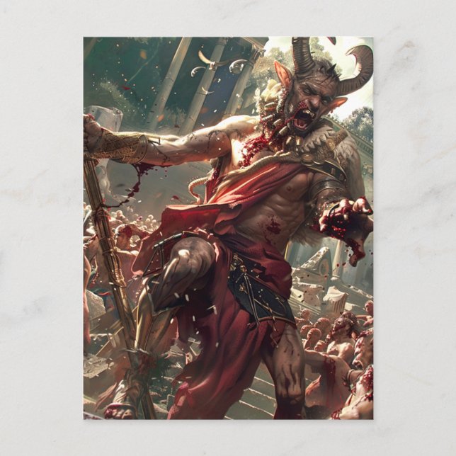 Cartão Postal Deuses & Monstros - Pan (Frente)