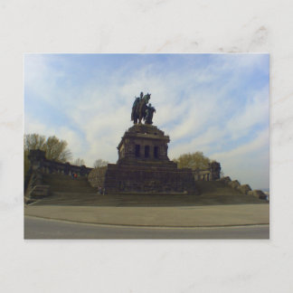 Cartão Postal Deutsches Eck, Koblenz, Alemanha