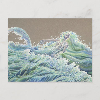 Cartão Postal Deva Oceano