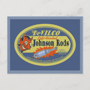 Cartão Postal DeVILCO Johnsons de mão esquerda
