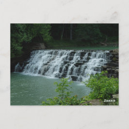Cartão Postal Devil's Den, Arkansas Waterfall