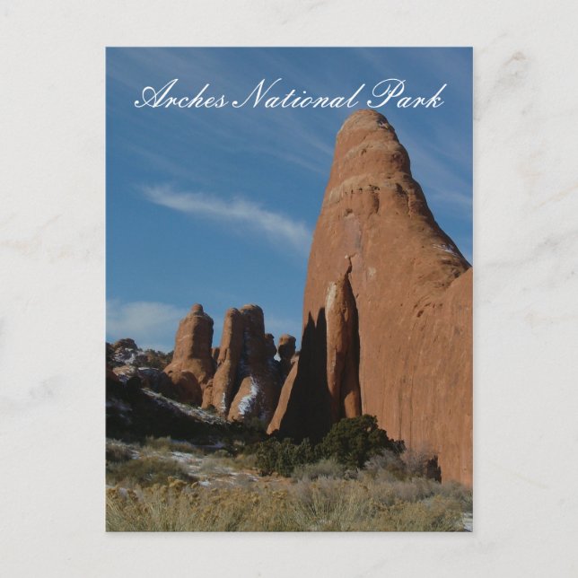 Cartão Postal Devils Garden (Frente)