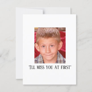 Cartão Postal Dewey Malcom no meio