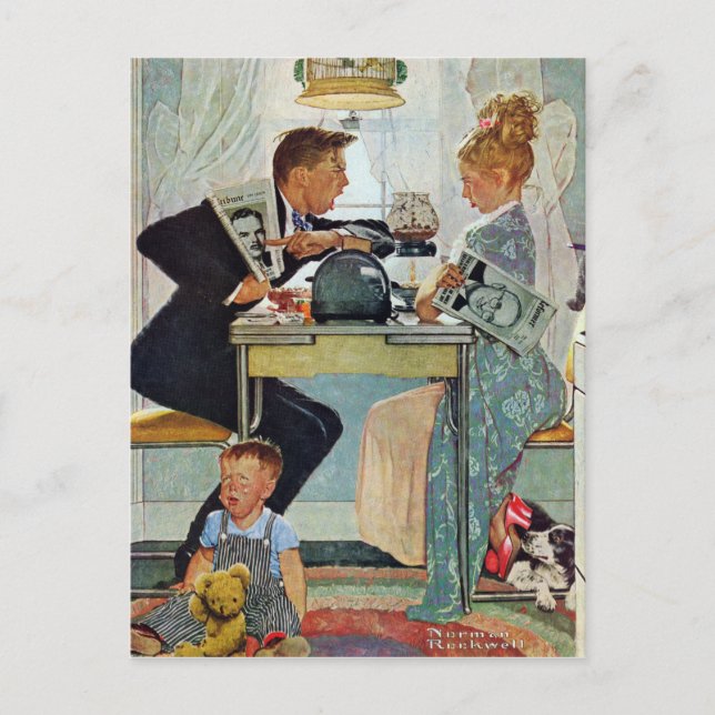 Cartão Postal Dewey v. Truman (Frente)