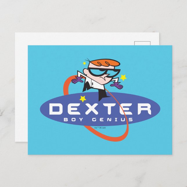 Cartão Postal Dexter "Boy Genius" (Frente/Verso)