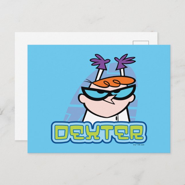 Cartão Postal Dexter Character Name Graphic (Frente/Verso)
