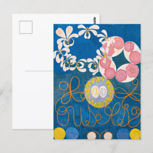 Cartão Postal Dez maiores, nº 1, infância Hilma af Klint