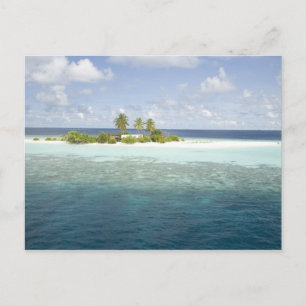 Cartão Postal Dhiggiri Island, South Ari Atoll, The Maldives,