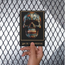 Dia 3D do crânio morto, personalizado