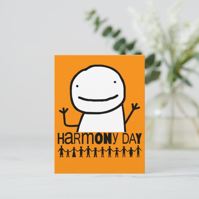 Cartão Postal Dia da harmonia 2026, Austrália  (Em pé/Frente)