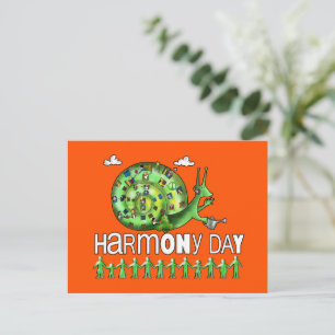 Cartão Postal Dia da Harmonia Austrália