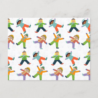 Cartão Postal Dia da Neve