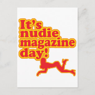 Cartão Postal Dia da Revista Nudie!