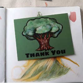Cartão Postal Dia da Terra Plante uma Árvore Cuide da Natureza