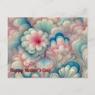 Cartão Postal Dia das Mães ~ Doce pastel ~