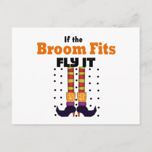 Cartão Postal Dia de as Bruxas engraçado