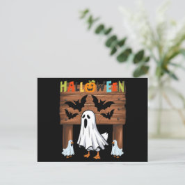 Cartão Postal Dia de as Bruxas engraçado