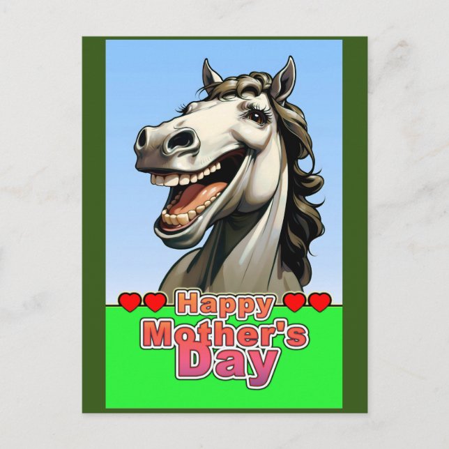 Cartão Postal dia de as mães (Frente)