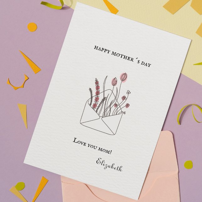 Cartão Postal Dia de as mães (Criador carregado)